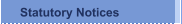Statutory Notices